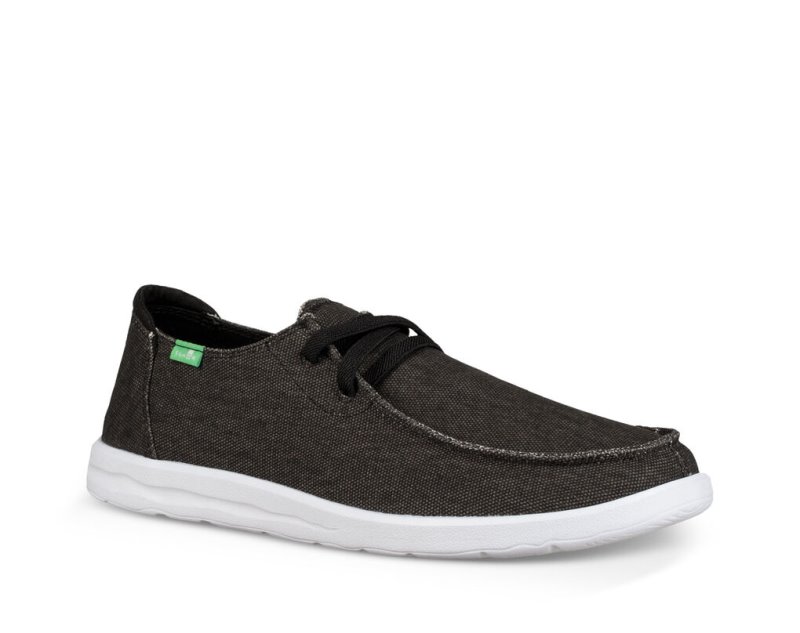Chaussures Sanuk Shaka Homme - Noir XETFJV135